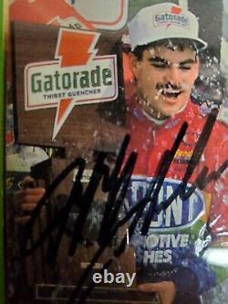 Dale Earnhardt Sr Autographed 1994 Action Packed Jeff Gordon Signed Jsa Cards