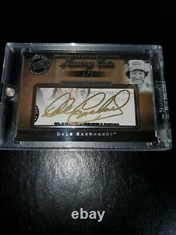 Dale Earnhardt Sr Autographed 2007 Press Pass Signed Legends Racing Cut Card 2/2