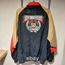 Dale Earnhardt Sr. Autographed 50th Anniversary Texas Motor Speedway Jacket XL