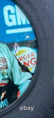 Dale Earnhardt Sr Goodyear Race Used Tire Display Winston Cup Souvenirs 27