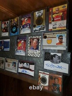 Dale Earnhardt Sr Hand Signed Autographed Cards. Plus Certified Cards. 21 Total