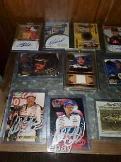 Dale Earnhardt Sr Hand Signed Autographed Cards. Plus Certified Cards. 21 Total