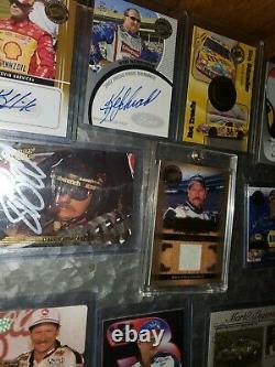 Dale Earnhardt Sr Hand Signed Autographed Cards. Plus Certified Cards. 21 Total