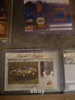 Dale Earnhardt Sr Hand Signed Autographed Cards. Plus Certified Cards. 21 Total