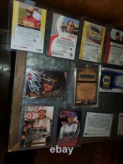 Dale Earnhardt Sr Hand Signed Autographed Cards. Plus Certified Cards. 21 Total