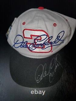 Dale Earnhardt Sr. NASCAR Signed Autograph Auto 1997 Brickyard 400 Hat Cap JSA
