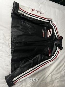 Dale Earnhardt Winston Cup Leather Jacket. Rare Wilson Chase Authentics