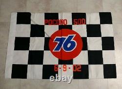 Dale Jarrett 2002 Pocono 500 Nascar Race Used Victory Lane Flag