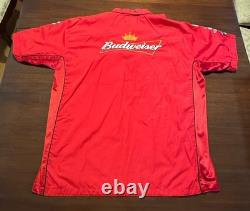 Dale Jr Budweiser Race Used Crew Shirt Earnhardt 2007 DEI XL Dale Jr Budweiser Race Used Crew Shirt Earnhardt 2007 DEI XL