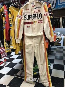 Darrell Waltrip 1990 Superflo Nascar Race Used Drivers Firesuit Autographed