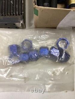 Deck Mount Oil Cooler WithLines Dirt Late Model IMCA Race Car NASCAR