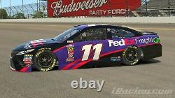 Denny Hamlin, 2013 Signed Race Used, Cup Series, Stilo Helmet. Full Radio &hans