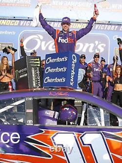 Denny Hamlin, 2017 Race Used, Joe Gibbs, Air Jordan, Fed Ex Simpson Drivers Suit