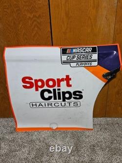 Denny Hamlin 2021 Martinsville Fight #11 Contingency Panel Sheet Metal Race Used