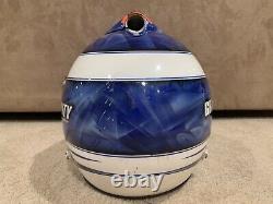 Derrike Cope Nascar, Race Used And Worn Helmet With Full Radio Signed