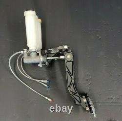 Dual Master Cylinder & Clutch Assy with Reservoir & Lines Nascar Racing Hot Rod