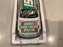 Elliott Sadler & Petty Autographed 2010 Hunt Brothers Cot Custom Diecast & Card