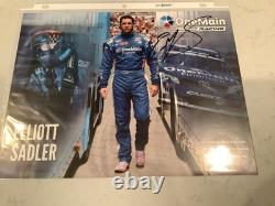 Elliott Sadler & Petty Autographed 2010 Hunt Brothers Cot Custom Diecast & Card