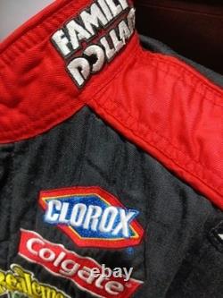 Fitz Bradshaw Family Dollar Race Used Lrg Pit Crew Firesuit NASCAR Ted Musgrave