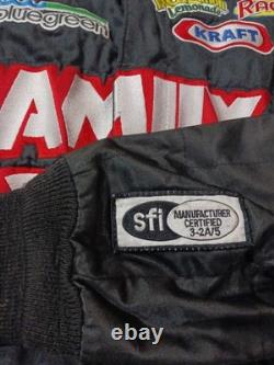 Fitz Bradshaw Family Dollar Race Used Lrg Pit Crew Firesuit NASCAR Ted Musgrave