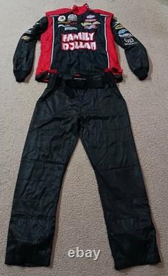 Fitz Bradshaw Family Dollar Race Used Lrg Pit Crew Firesuit NASCAR Ted Musgrave