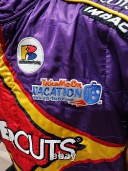 Fitz Bradshaw Supercuts Race Used 2XL Pit Crew Firesuit NASCAR Busch Series 25th