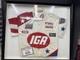 Fleming Iga Nascar Uniform Busch Series 1998 50th Anniversary Framed