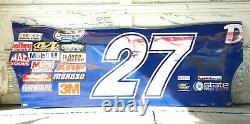 GENUINE NASCAR 27 Jason Keller Race Used Side Panel. 2009 Darlington Race