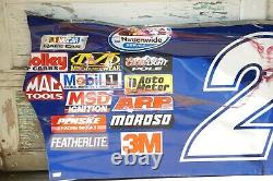 GENUINE NASCAR 27 Jason Keller Race Used Side Panel. 2009 Darlington Race