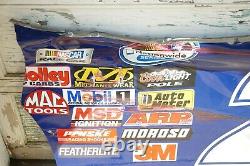 GENUINE NASCAR 27 Jason Keller Race Used Side Panel. 2009 Darlington Race