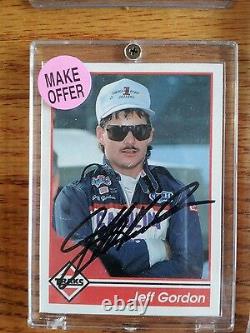 GORDON JOHNSON HENDRICK EVERNHAM AUTOGRAPHS ROOKIES RACE USED\uD83C\uDFC1 NASCAR