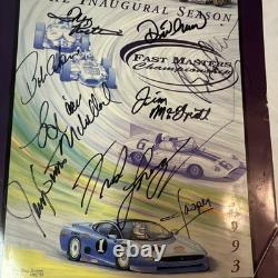 Goodyear 1993 Fast Masters Championship Program & Tire Test (autographed)