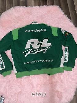 Green NASCAR Nextel Cup Series Roush Racing Jacket