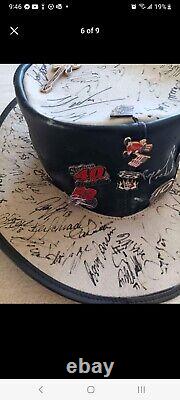 Hat With Multiple Nascar Autographs. No Authentication