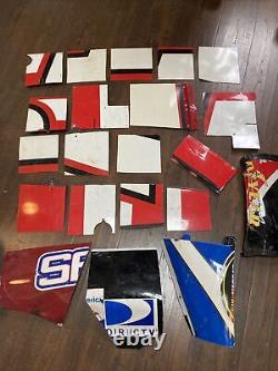 Huge lot (21) NASCAR RACE USED SHEET METAL 8x8 Martin Kahne K Petty Hamlin