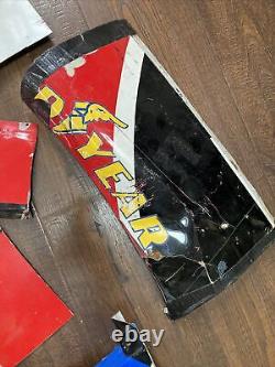 Huge lot (21) NASCAR RACE USED SHEET METAL 8x8 Martin Kahne K Petty Hamlin