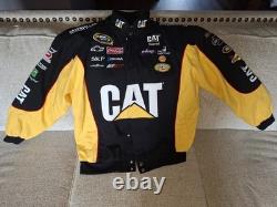 JEFF BURTON CAT SPONSOR'S NASCAR RACE JACKET Size 2XL Men