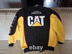 JEFF BURTON CAT SPONSOR'S NASCAR RACE JACKET Size 2XL Men