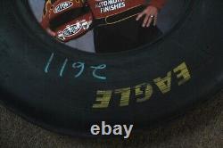 JEFF GORDON sidewall tire picture frame race used Goodyear nascar racing