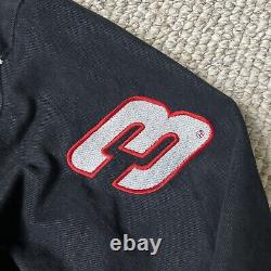 JH Design Dale Earnhardt Sr. Jacket Men's XL NASCAR Racing Vintage Snap Front