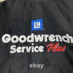 JH Design Dale Earnhardt Sr. Jacket Men's XL NASCAR Racing Vintage Snap Front