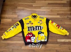 JH Design M&M Elliott Sadler #38 Nascar Jacket Robert Yates Racing Size XL