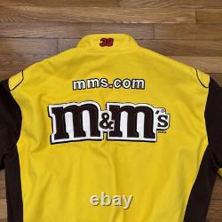 JH Design M&M Elliott Sadler #38 Nascar Jacket Robert Yates Racing Size XL
