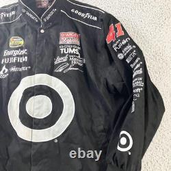 JH Design Target Racing Jacket Mens 3XL Black 41 NASCAR Racing Snap
