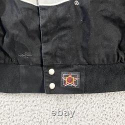 JH Design Target Racing Jacket Mens 3XL Black 41 NASCAR Racing Snap
