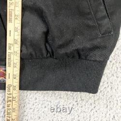 JH Design Target Racing Jacket Mens 3XL Black 41 NASCAR Racing Snap