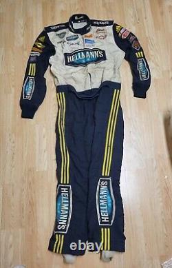 JRM Hellmann's Nascar race used pit crew firesuit Jr Motorsports Adidas 2010 88