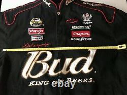 J. H. Design Dale Earnhardt JR #8 Size 2XL Black Budweiser Jacket 2007 Nascar