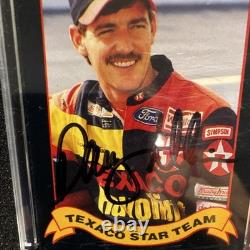 J. R. Maxx 1992 Texaco Star Team Autograph Davey Allison NASCAR Card #1/20