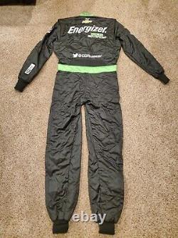 Jamie McMurray Autograph Energizer Firesuit NASCAR Driver Suit Race Used Worn